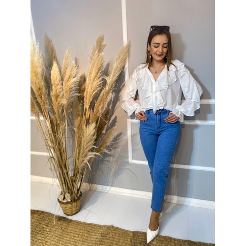 Beyaz%20volan%20detaylı%20Şifon%20bluz