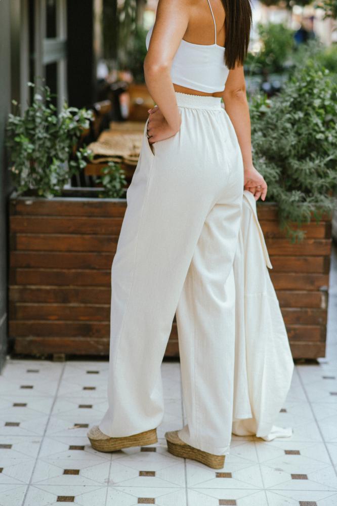 Beli%20Lastikli%20Keten%20Palazzo%20Pantolon