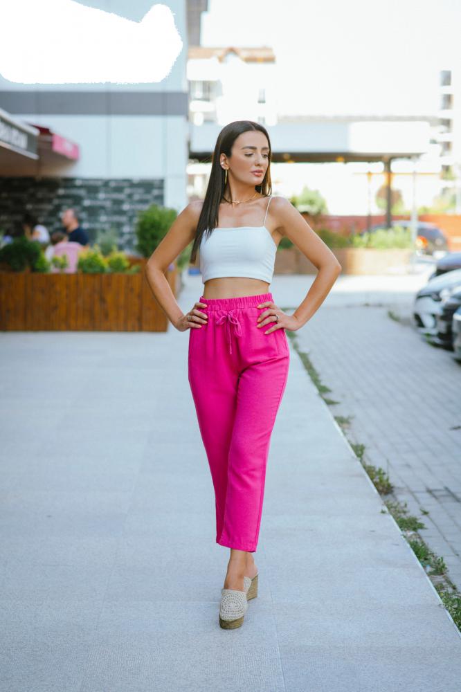 Pembe%20%20Keten%20Pantolon