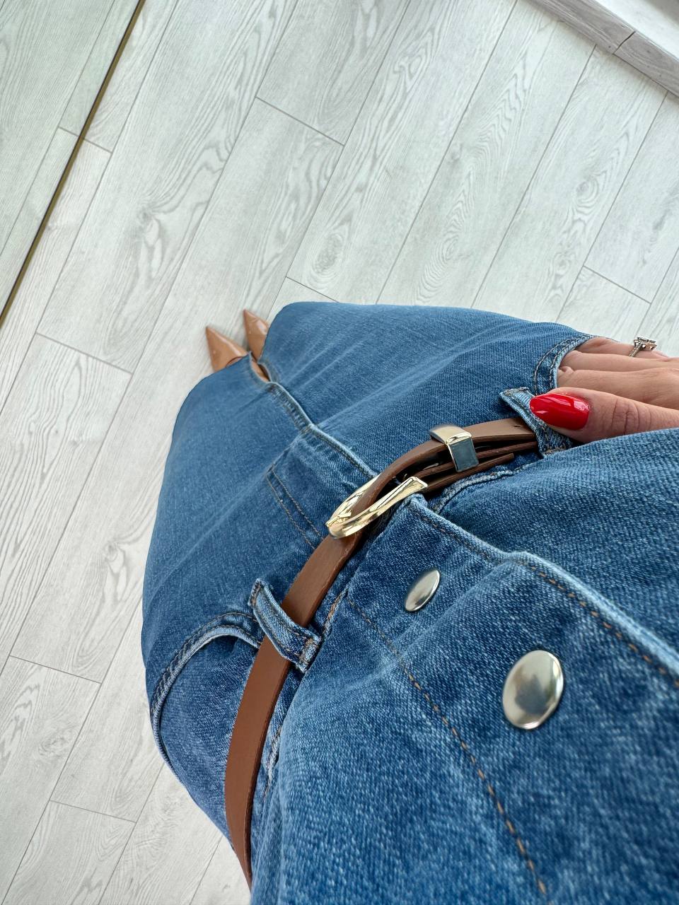 Zara%20Model%20Kısa%20Kollu%20Lüks%20Kalite%20Jean%20Elbise(Kemersizdir)