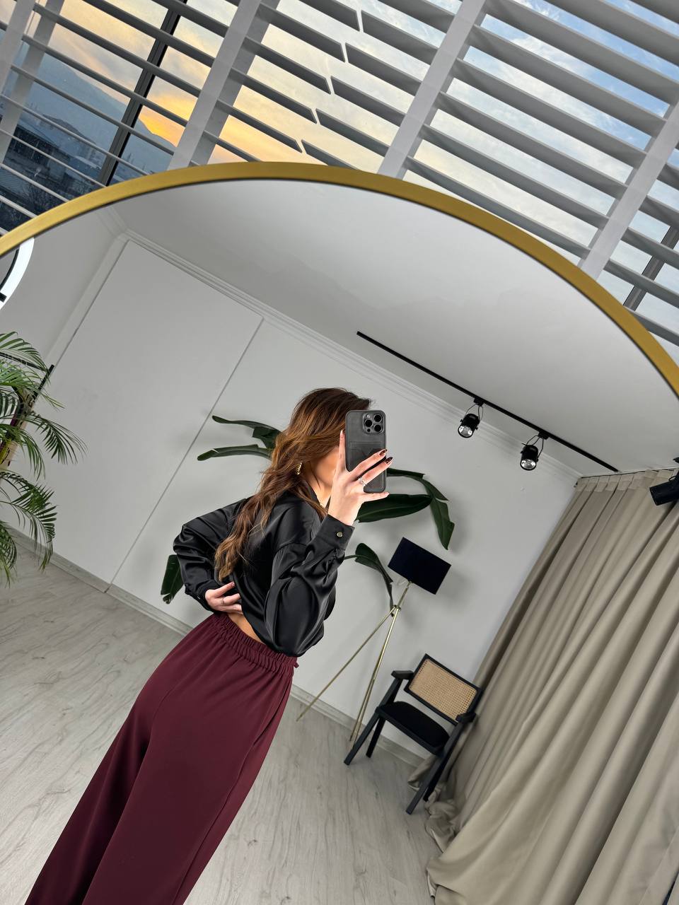 Bordo%20Premium%20İthal%20Krep%20Kumaş%20Beli%20Lastikli%20Palazzo%20Pantolon