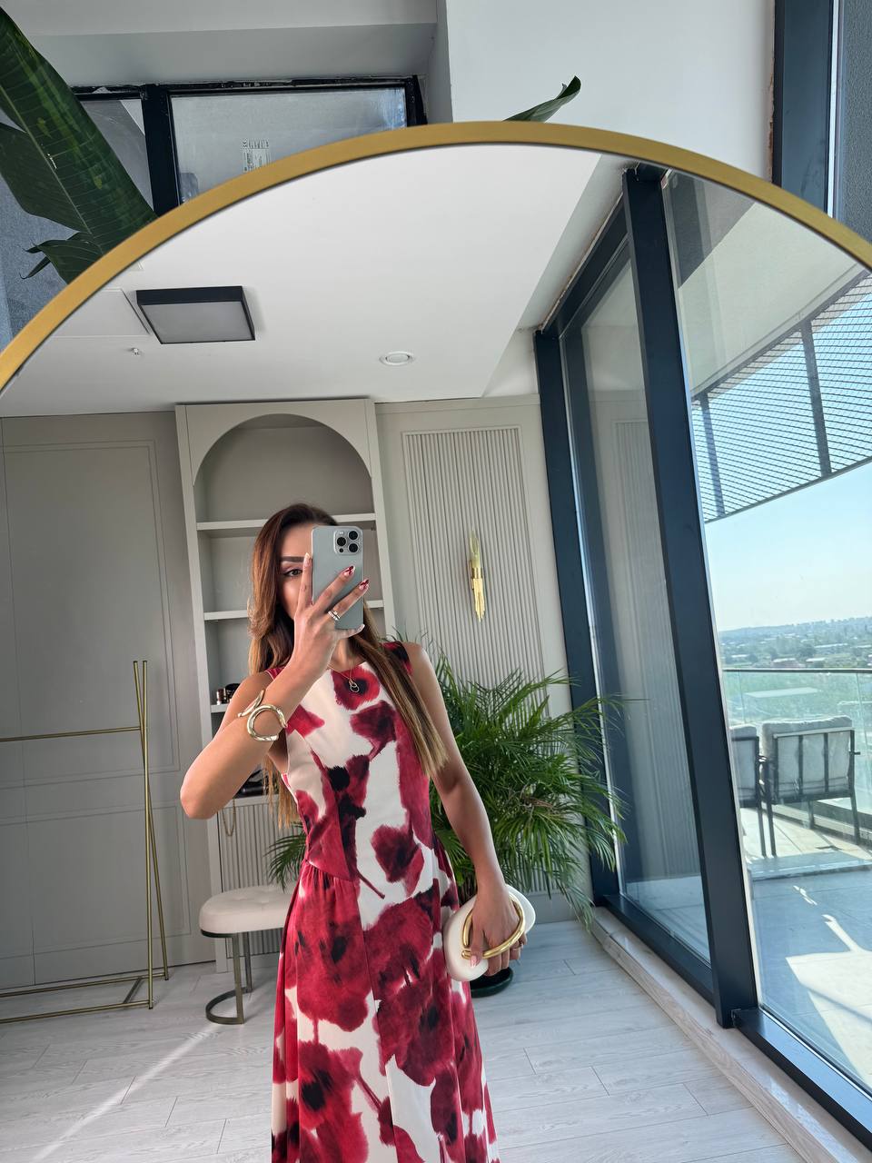 Gelincik%20Desenli%20Midi%20Boy%20Elbise