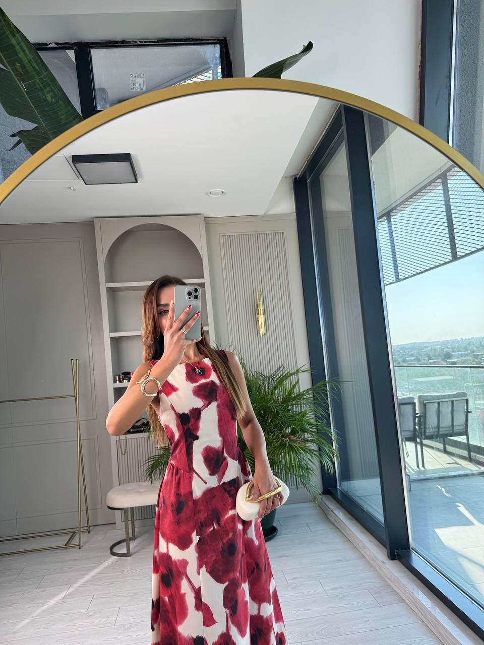 Gelincik%20Desenli%20Midi%20Boy%20Elbise