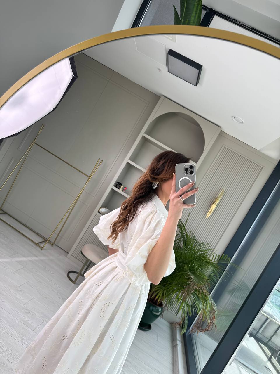 Beyaz%20Kemerli%20%100%20Pamuk%20Astarlı%20Premium%20Seri%20Elbise