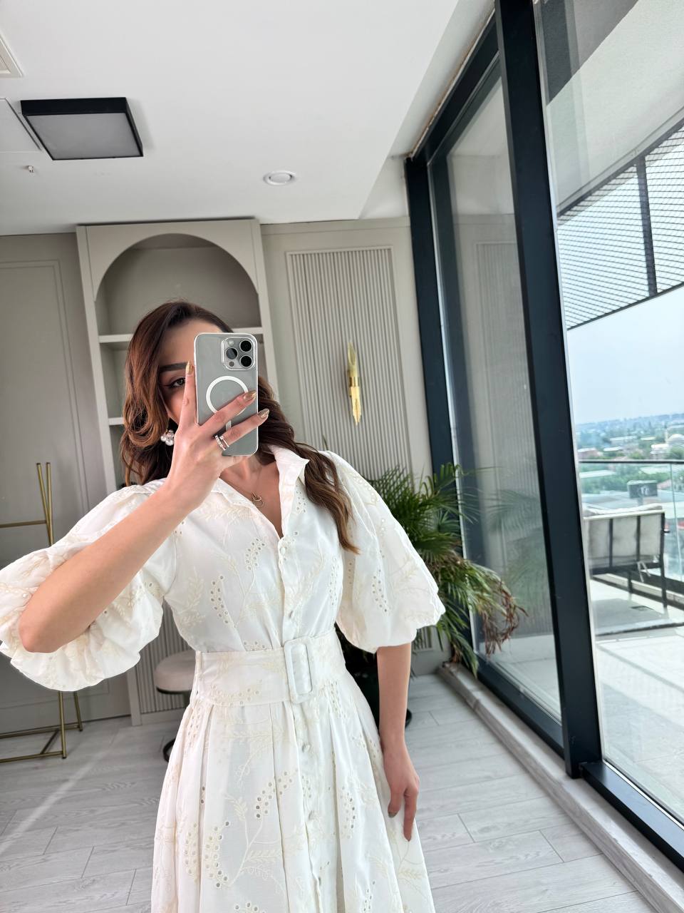 Beyaz%20Kemerli%20%100%20Pamuk%20Astarlı%20Premium%20Seri%20Elbise