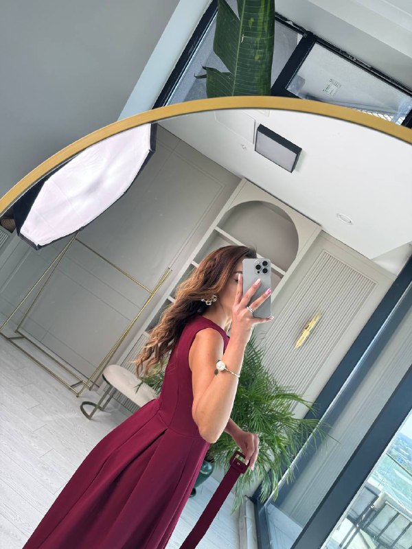 Bordo%20Kemerli%20Cepli%20Atlas%20Kumaş%20Elbise