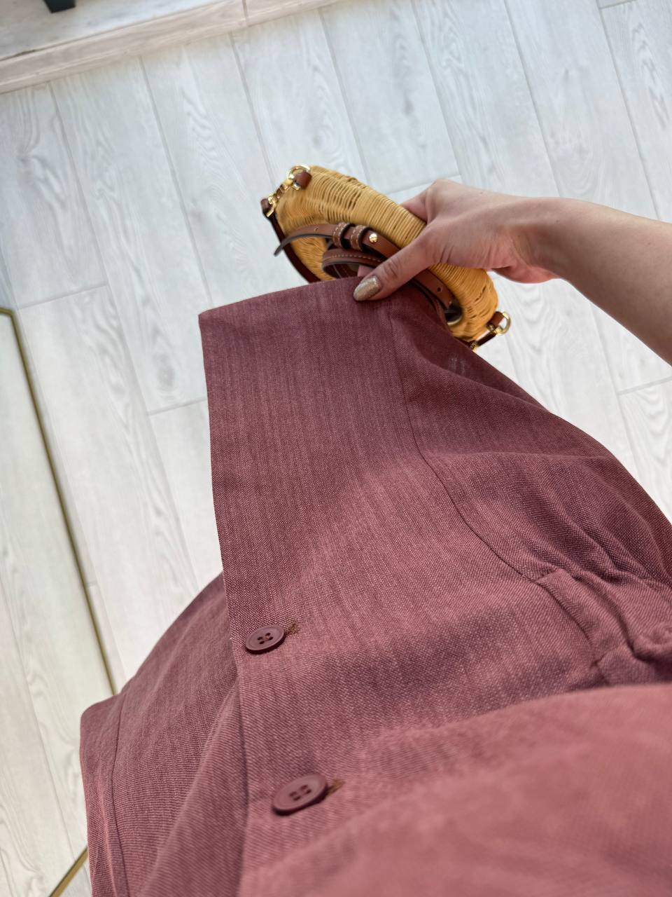 Kiremit%20Rengi%20%100%20Pamuk%20Premium%20Keten%20Takım%20(yelek/pantolon)