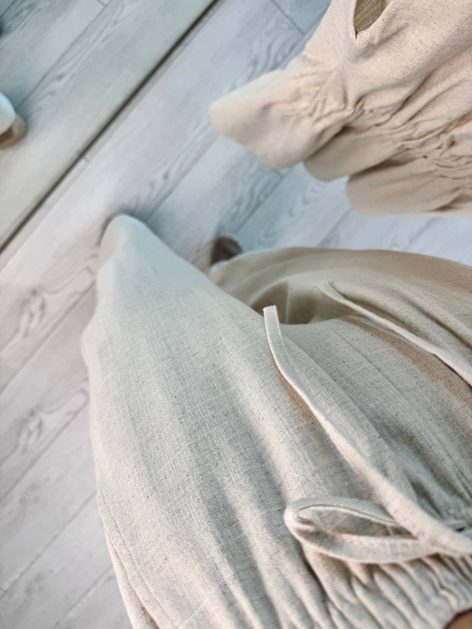 Natural%20Taş%20Rengi%20%100%20Pamuk%20Premium%20Keten%20Takım%20(yelek/pantolon)