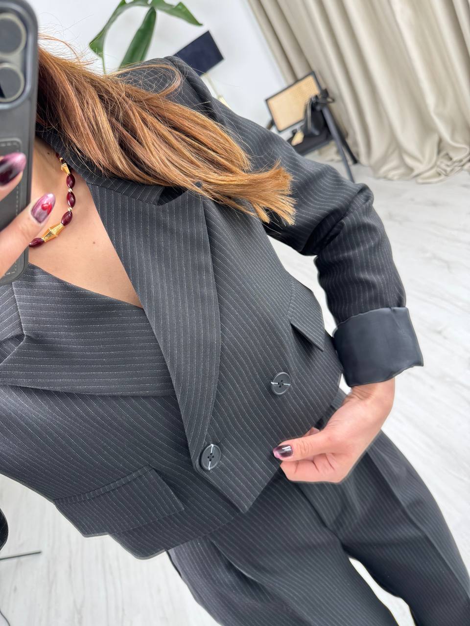 Siyah%20Çizgili%20Premium%20Seri%20Ceket%20Pantolon%20Takım