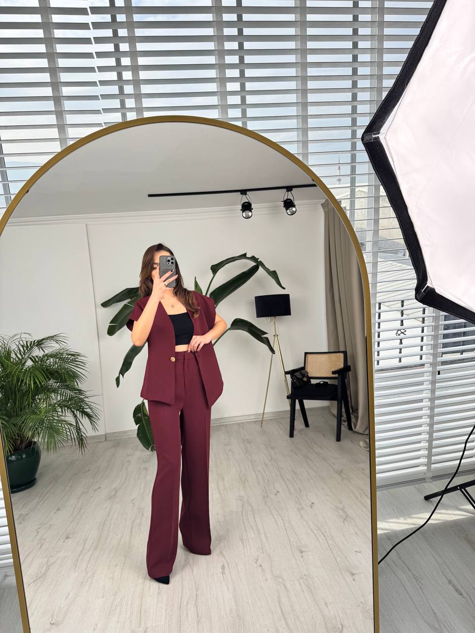 Bordo%20Tok%20Krep%20Kumaş%20Gold%20Düğme%20Ceket%20Pantolon%20Takım