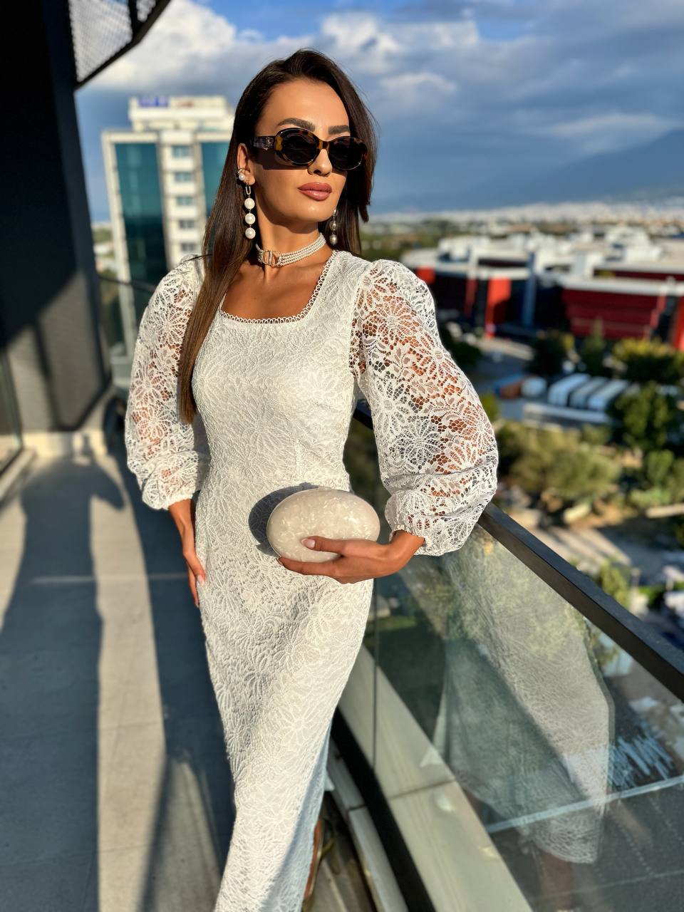 Beyaz%20Premium%20Astarlı%20Güpür%20Dantel%20Elbise