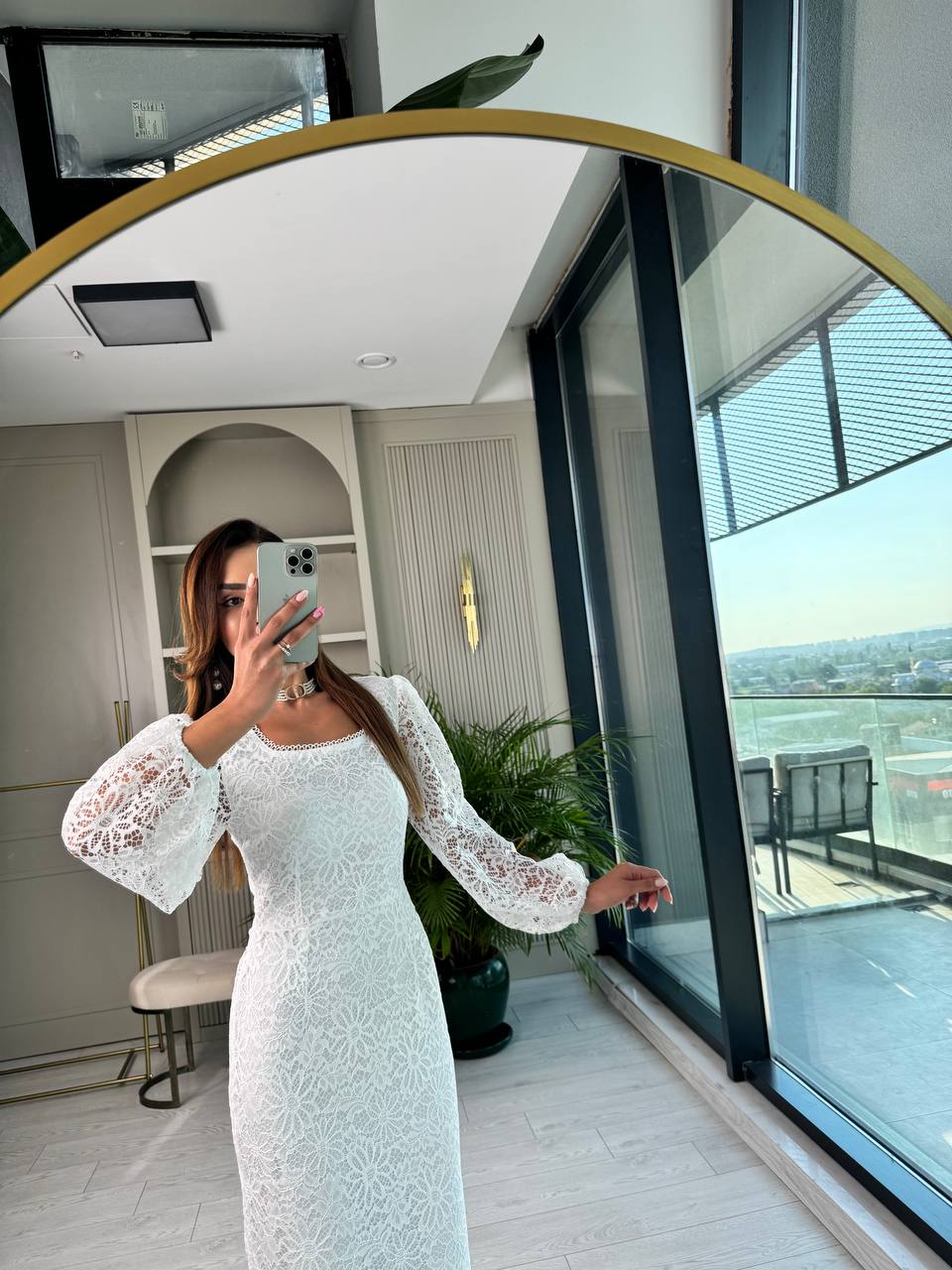 Beyaz%20Premium%20Astarlı%20Güpür%20Dantel%20Elbise