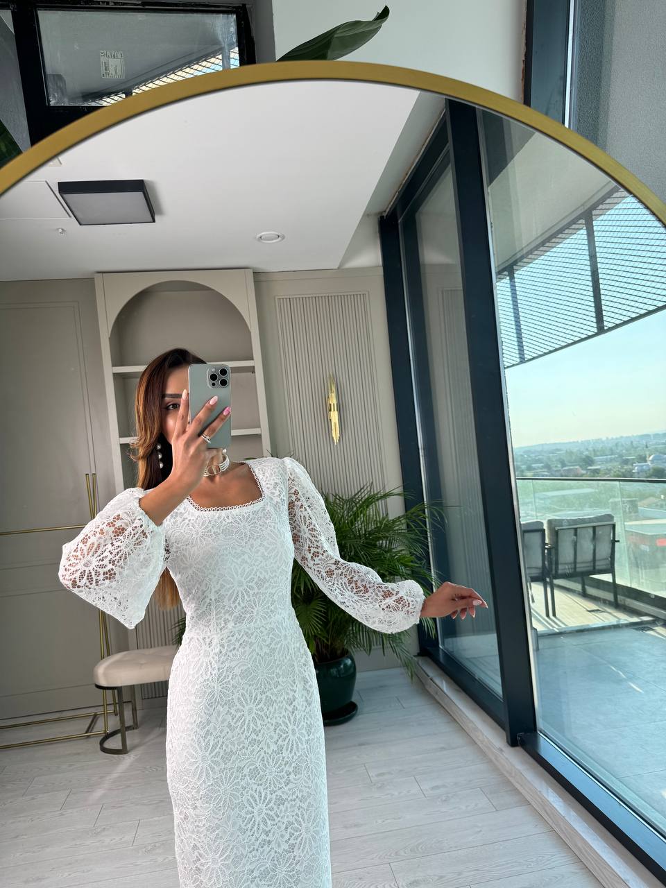 Beyaz%20Premium%20Astarlı%20Güpür%20Dantel%20Elbise