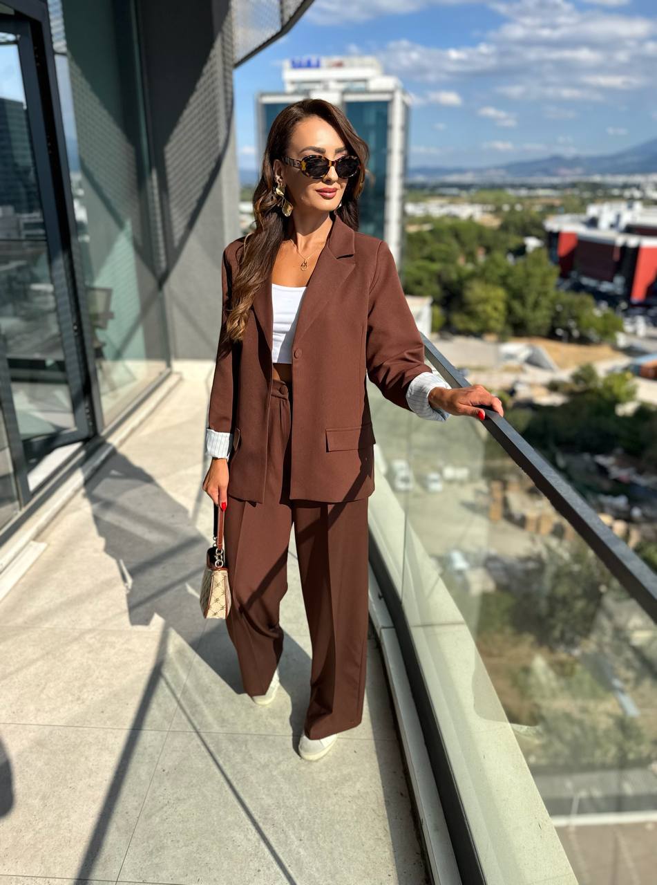 Kahverengi%20Atlas%20Kumaş%20Ceket%20Pantolon%20Takım