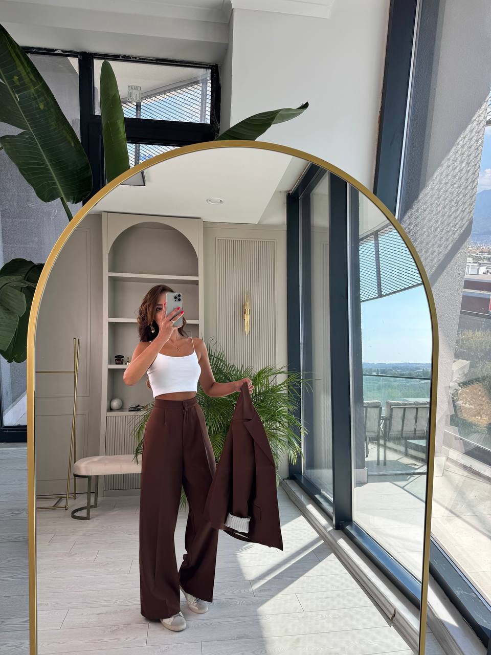 Kahverengi%20Atlas%20Kumaş%20Ceket%20Pantolon%20Takım