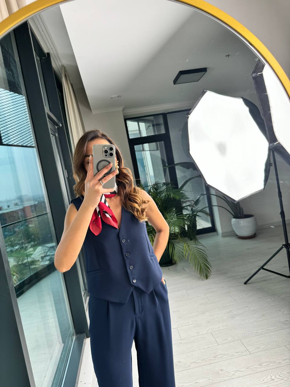 Lacivert%20Premium%20Seri%20ithal%20ipekli%20Krep%20Kumaş%20Astarlı%20Yelek
