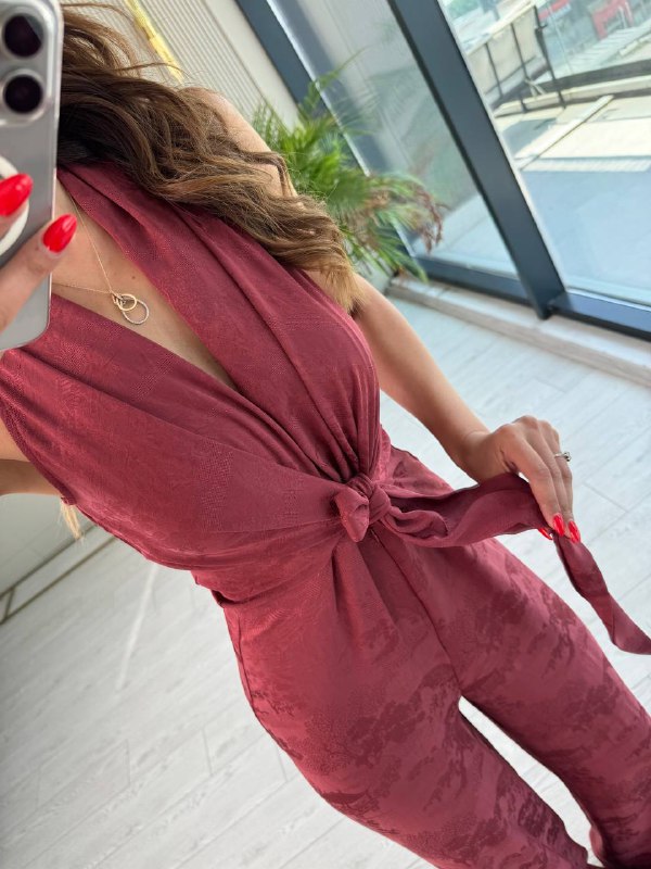 Tasarım%20Bordo%20Desenli%20İthal%20Pamuk%20Saten%20Tulum