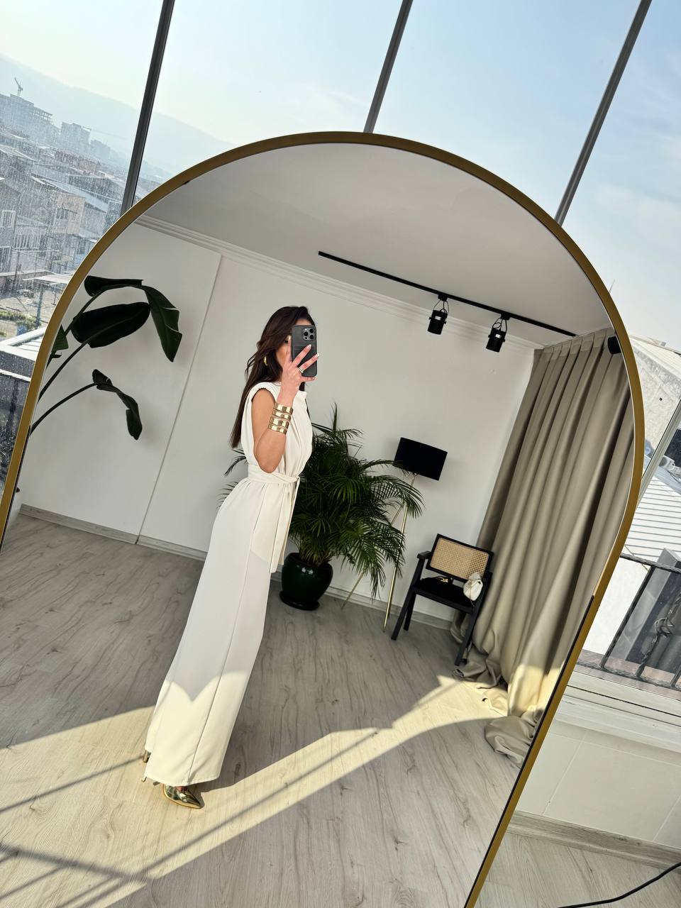 Ekru%20Beli%20Lastikli%20Vatkalı%20Premium%20Seri%20Tulum