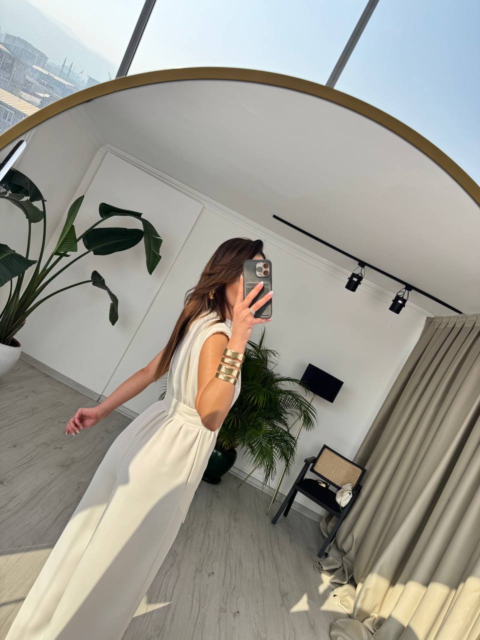 Ekru%20Beli%20Lastikli%20Vatkalı%20Premium%20Seri%20Tulum