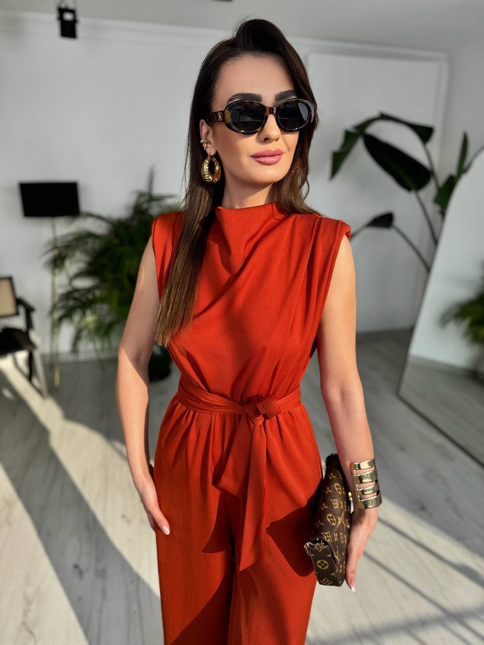 Tarçın%20Beli%20Lastikli%20Vatkalı%20Premium%20Seri%20Tulum