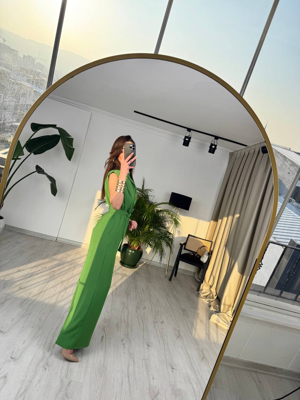 Yeşil%20Beli%20Lastikli%20Vatkalı%20Premium%20Seri%20Tulum