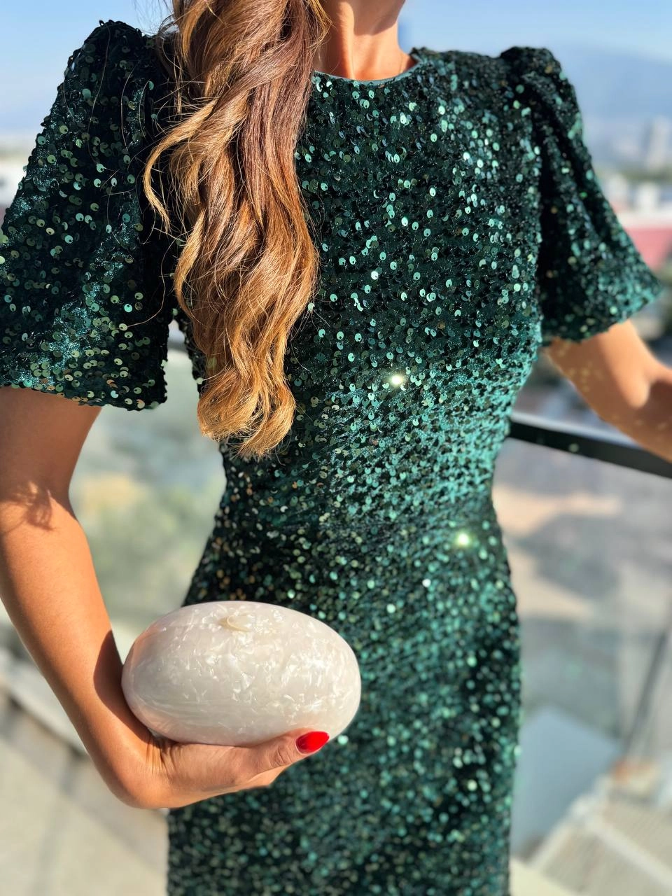 Zümrüt%20Yeşili%20Astarlı%20Lüks%20Kalite%20Payet%20Elbise