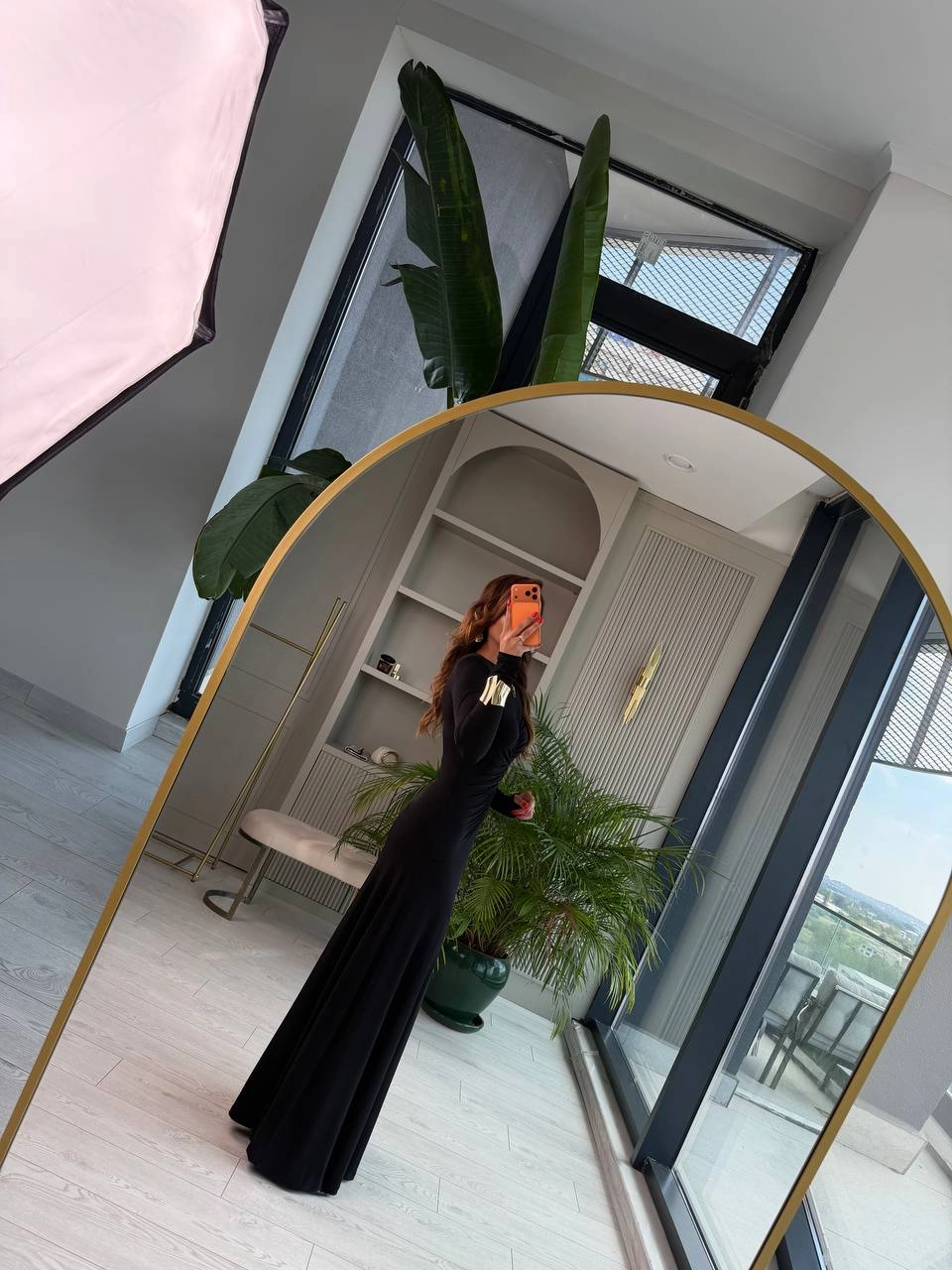 Tasarım%20Siyah%20Vatkalı%20Maxi%20Boy%20İthal%20Likralı%20Candy%20Kumaş%20Elbise