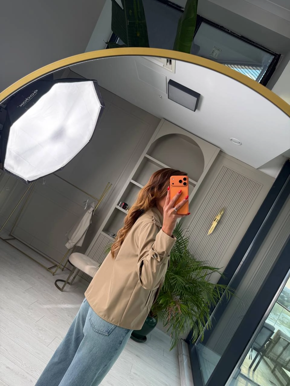 Vizon%20Kısa%20Trençkot