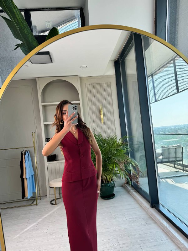 Bordo%20Etek%20Yelek%20Atlas%20Kumaş%20Takım