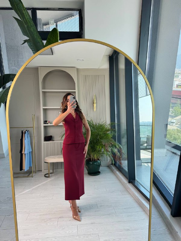 Bordo%20Etek%20Yelek%20Atlas%20Kumaş%20Takım