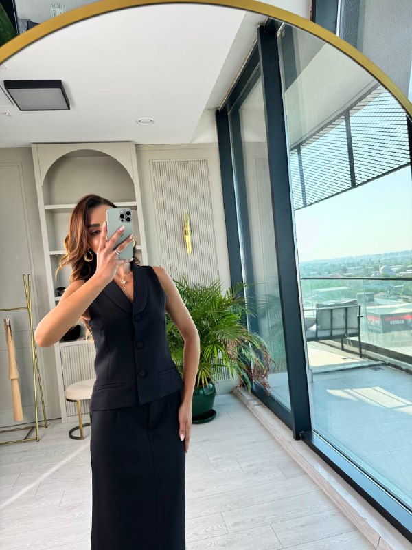 Siyah%20Etek%20Yelek%20Atlas%20Kumaş%20Takım