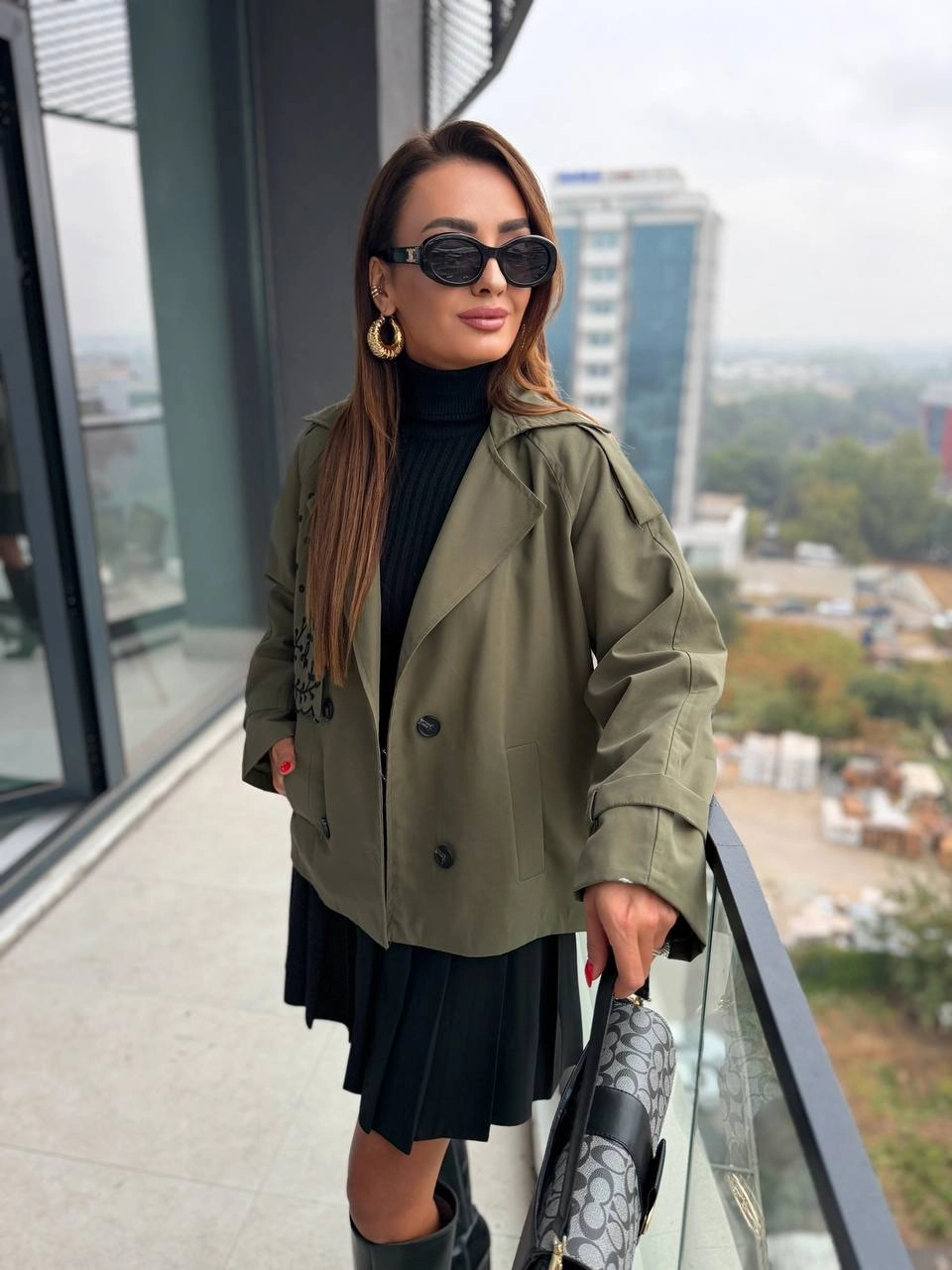 Haki%20Nakış%20Detaylı%20Astarlı%20Lüks%20Kalite%20Trençkot