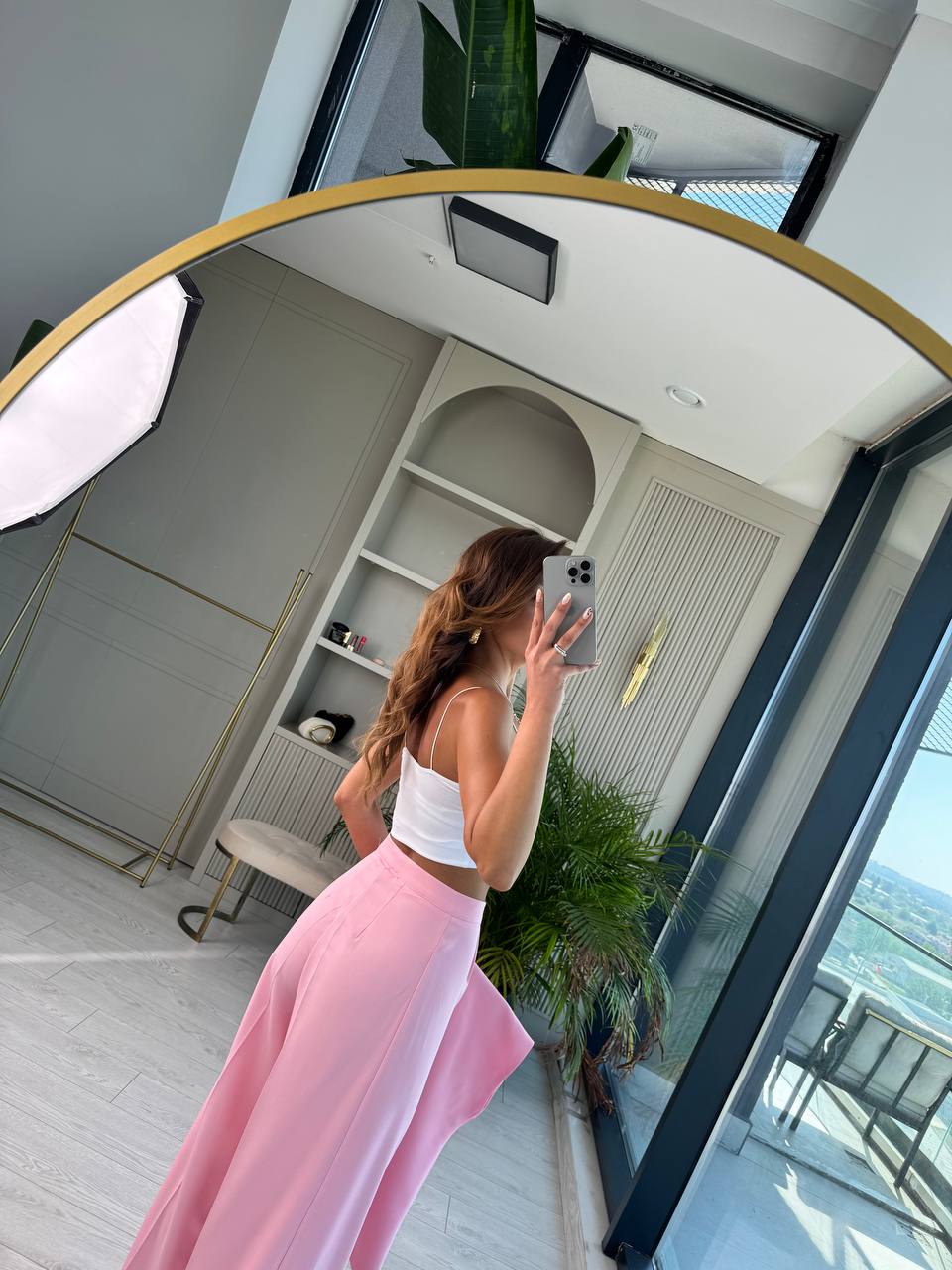 Pembe%20Gold%20Güneş%20Düğmeli%20Atlas%20Kumaş%20Pantolon%20Yelek%20Takım
