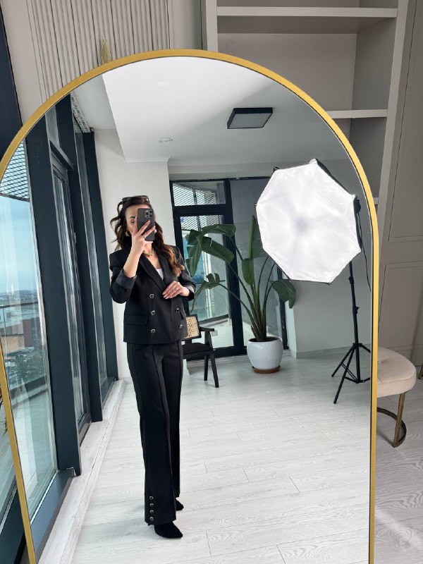 Siyah%20Premium%20Seri%20Düğme%20Detaylı%20Pantolon%20Ve%20Ceket%20Takım