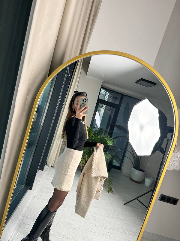 Bej%20Exclusıve%20Kaşe%20Etek%20Ceket%20Lüks%20Takım