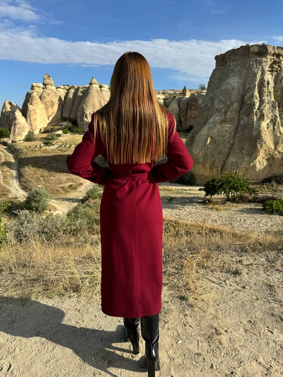 Bordo%20Yaka%20Kürklü%20Astarlı%20Premium%20Seri%20Uzun%20Kaşe%20Kaban