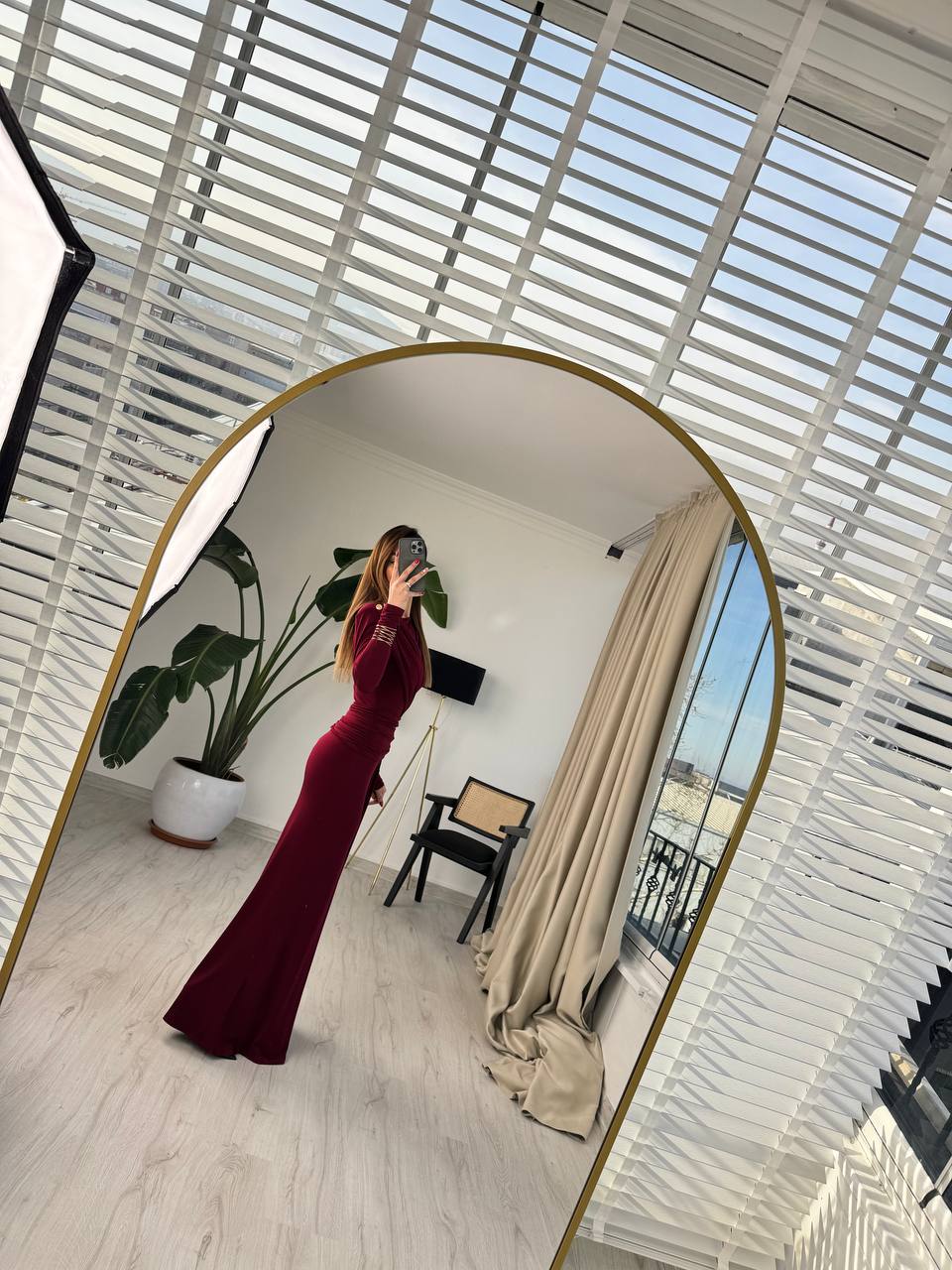 Bordo%20Tasarım%20Vatkalı%20ithal%20Candy%20Kumaş%20Claire%20Elbise