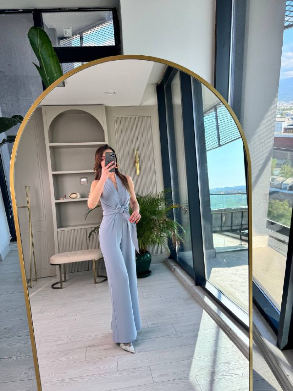 Tasarım%20Gri(Buz%20Mavi)%20Zara%20Krep%20Kumaş%20Bağlamalı%20Tulum