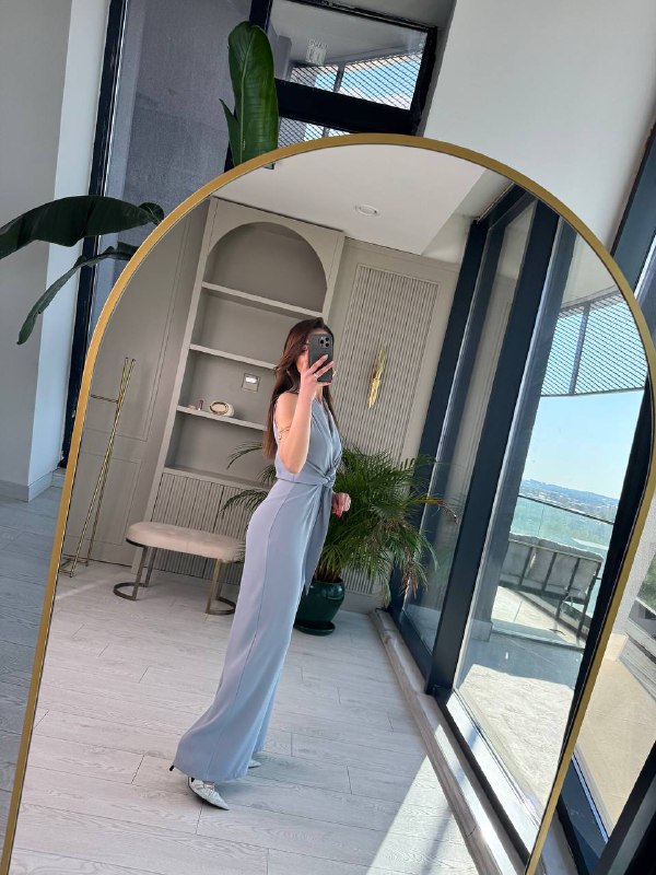 Tasarım%20Gri(Buz%20Mavi)%20Zara%20Krep%20Kumaş%20Bağlamalı%20Tulum
