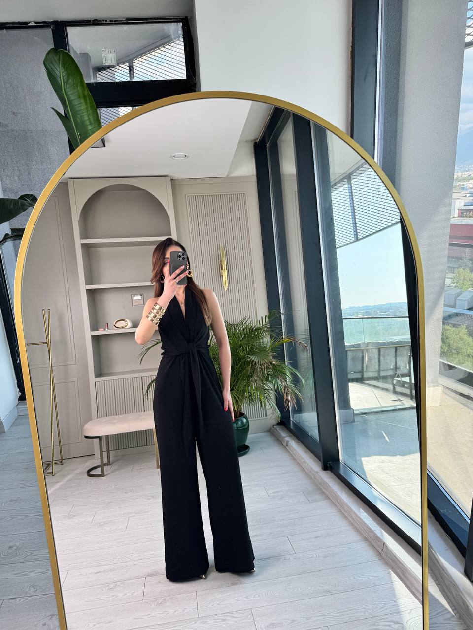 Tasarım%20Siyah%20Zara%20Krep%20Kumaş%20Bağlamalı%20Tulum