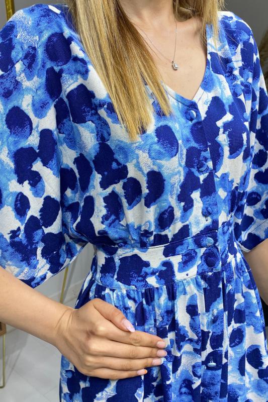 Mavi%20Batik%20Desen%20Keten%20Elbise