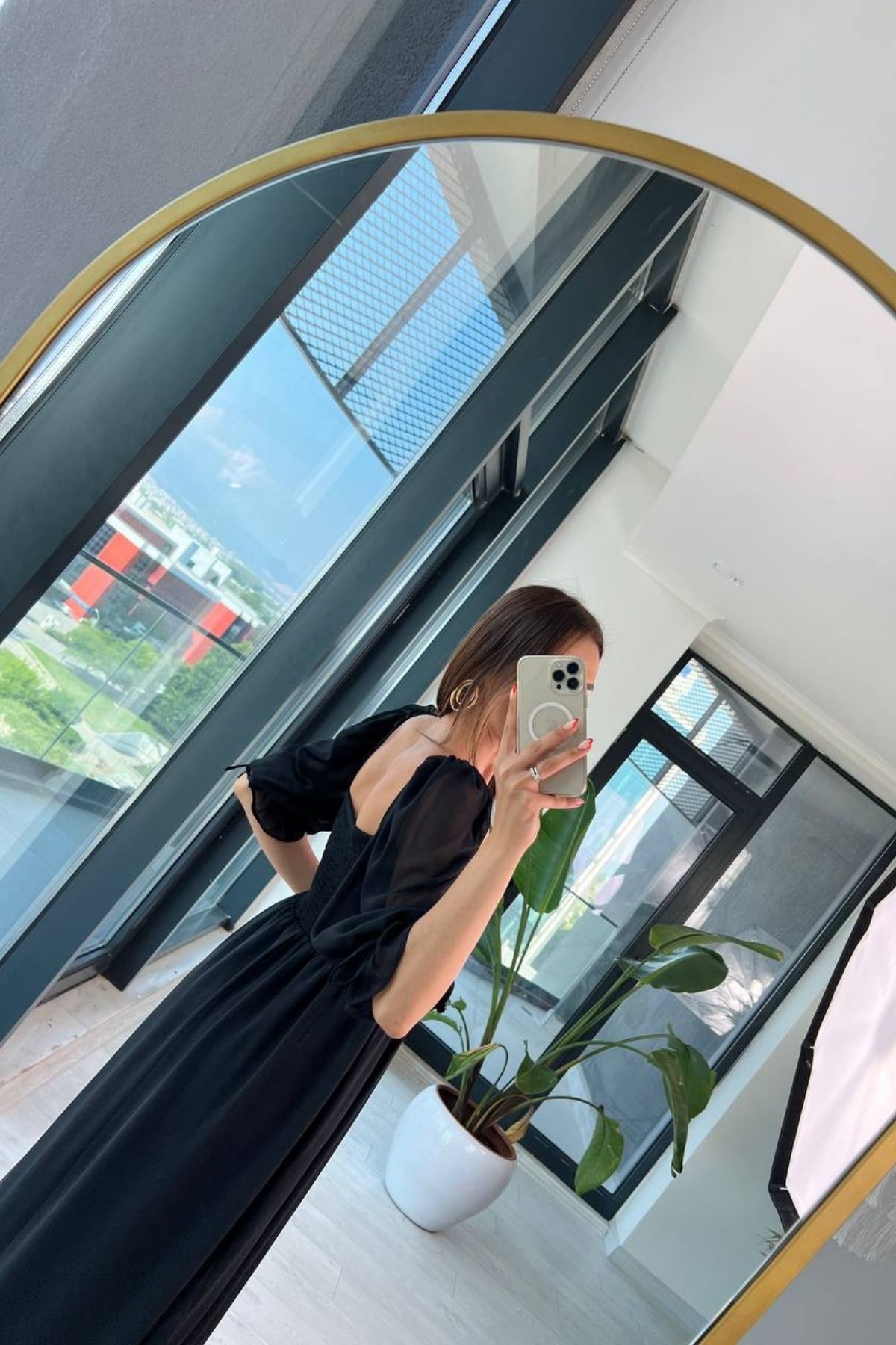 Siyah%20Şifon%20Astarlı%20Bella%20Elbise