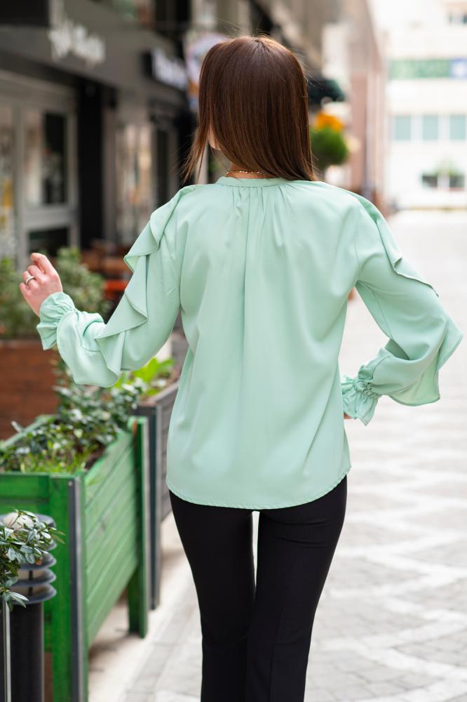 Mint%20Şifon%20Jessica%20Bluz-Gömlek