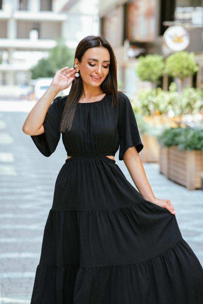 Siyah%20Yanı%20Pencereli%20Elbise