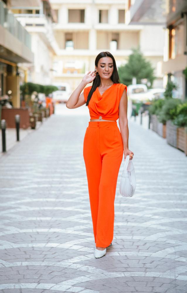 Orange%20Aerobin%20Pantolon%20Crop%20Takım