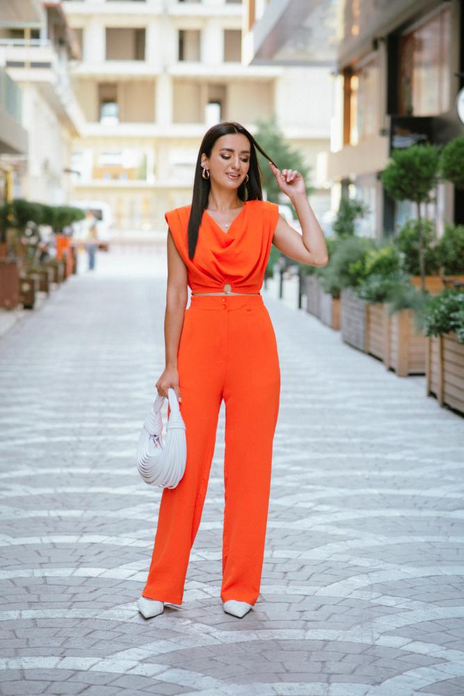 Orange%20Aerobin%20Pantolon%20Crop%20Takım