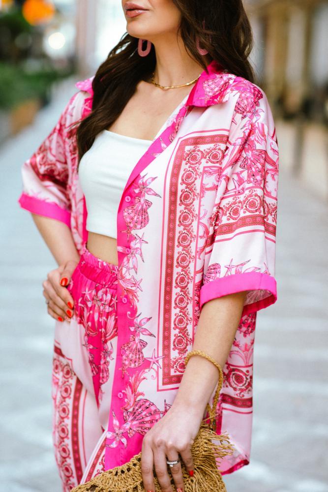 Pembe%20Desenli%20İpek%20Saten%20Takım