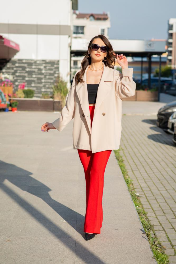 Duble%20Kol%20Taş%20Rengi%20Oversize%20Salaş%20Ceket