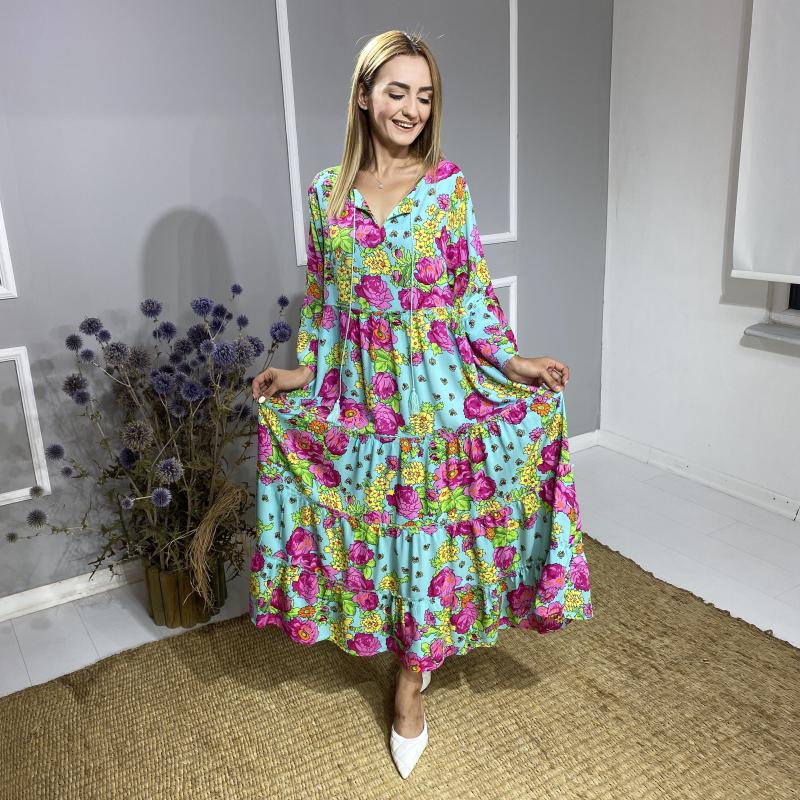 Floral%20Desen%20Viskon%20Kumaş%20Elbise%20(%20standart%20beden%2036-46)beden