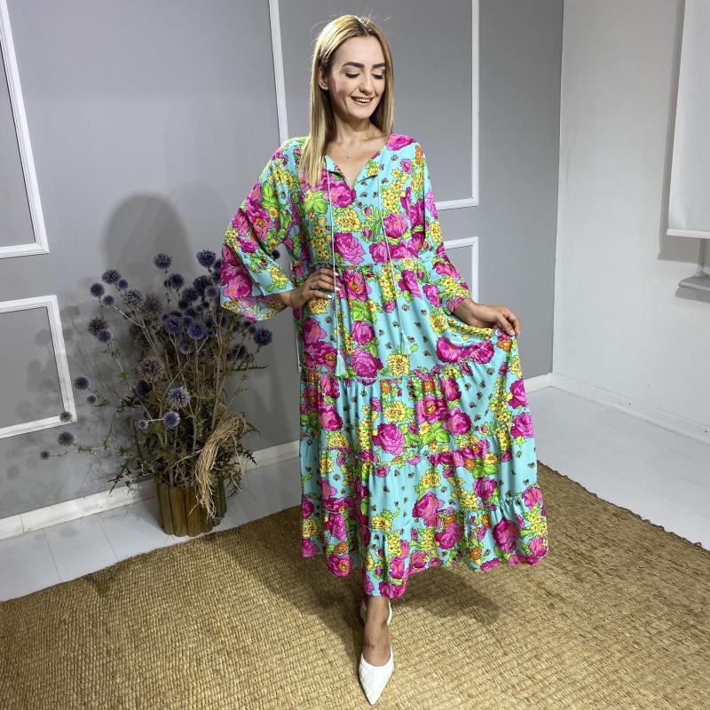 Floral%20Desen%20Viskon%20Kumaş%20Elbise%20(%20standart%20beden%2036-46)beden